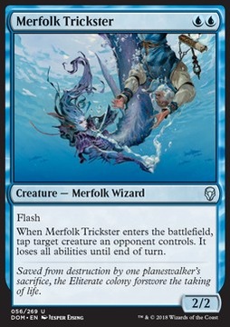 Merfolk Trickster - podstawa Mono Blue @@@