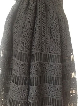 CHI CHI sukienka koronkowa czarna hiszpanka 36 S