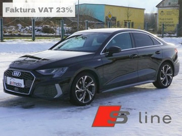 Audi A3 8Y Limousine 2.0 30 TDI 116KM 2021 Audi A3 Limousine S-Line / Serwisowane / Virtual, zdjęcie 1