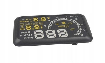 HUD дисплей с часами, проектор OBD2 5,5 дюйма