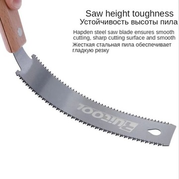 Японская пила для тонкой резки с тремя кромками