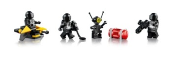 LEGO 10355 ЗНАЧКИ BLACKTRON RENEGADE