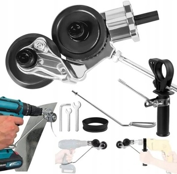 PRZYSTAWKA ADAPTER DO CIĘCIA BLACHY DO WIERTARKI