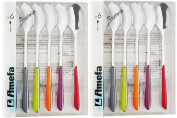 AMEFA ECLAT 2214 ЛОЖКИ ДЛЯ КОФЕ ЛАТТЕ КОКТАИЛИ ДЕСЕРТНЫЙ НАБОР НА 12 ЧЕЛОВЕК