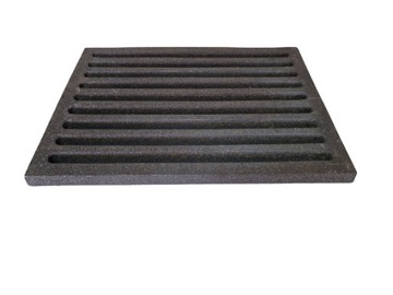 Ruszt żeliwny kominkowy ruszt pieca grill 35x25,5