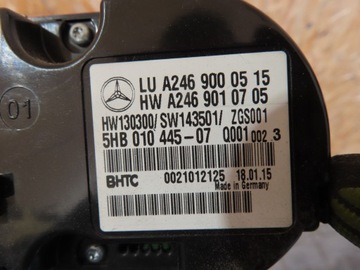 MERCEDES B TŘÍDA W246 PANEL KLIMATIZACE A2469000515