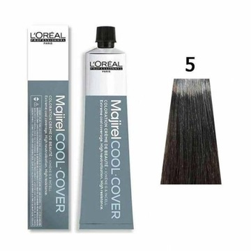 L'Oreal Farba Do Włosów Majirel Cool Cover 5 Jasny Brąz 50 ml
