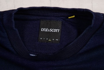 LYLE&SCOTT _ BLUZA GRANAT _ L _ MEN _ 89% BAWEŁNA