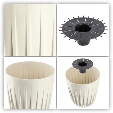 DONICZKA DONICA OSŁONKA + WKŁADKA KREMOWA 25x30CM