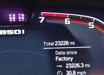 BMW Seria 8 II M Coupe 4.4 M850i 530KM 2022 BMW Seria 8 2022r., M850i Gran Coupe Xdrive, 4.4L, od ubezpieczalni 4.4, zdjęcie 16