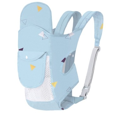 Baby Carrier Thickened Straps Front Back Carrying Balanced Force Avoid Musc