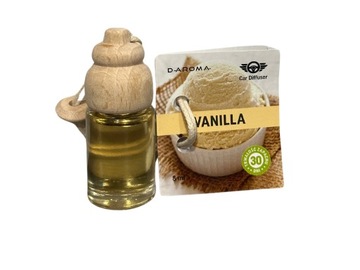 Zapach samochodowy D-aroma Car Diffuser 8ml - Vanilla - Wanilia