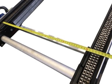 Транспортный цепной конвейер 142 x 67 см Двигатель 0,25 кВт № Z176