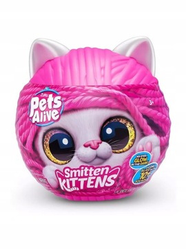 Плюшевый интерактивный талисман кота ZURU Pets Alive Smitten Kittens 1 шт.