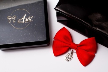 ПОДАРОК ​​ребёнку бантик + медальон АНГЕЛ***