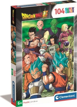 PUZZLE 104 EL DRAGONBALL CLEMENTONI 25757
