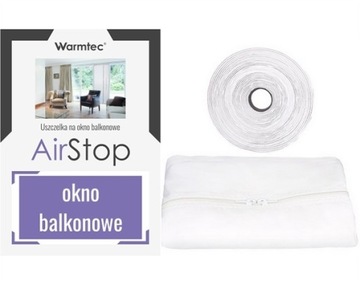Uszczelka okienna do klimatyzatora okno balkonowe AirStop (90x210 cm)