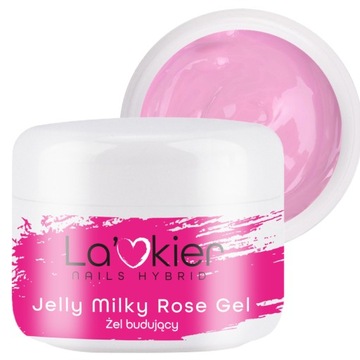Гель-лак для ногтей Jelly Milky Rose 50г
