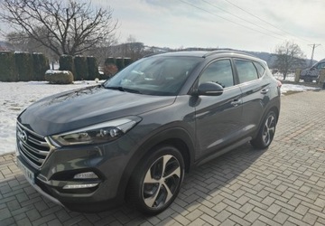 Hyundai Tucson III SUV 1.7 CRDi 141KM 2016 Hyundai Tucson HYUNDAI TUCSON 2016r 1.7 CRDI 141 KM Automat FULAS 1.7 141KM