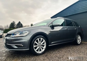 Volkswagen Golf VII Variant Facelifting 1.5 TSI ACT 150KM 2017 Volkswagen Golf Bezwypadkowy, FV23, DSG, Highline, KredytowanieLeasing, gw, zdjęcie 4