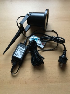 Projektor Laserowy Świąteczny Wodoodporny