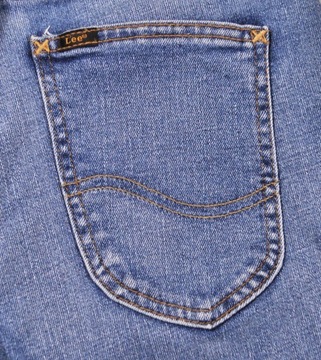 LEE spodnie SKINNY blue REGULAR jeans MALONE _ W29 L30