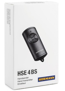 Hormann Pilot HSE4BS czarny 868Mhz 4511738