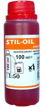 OLEJ DO SILNIKÓW DWUSUWOWYCH CZERWONY 100ML 2T