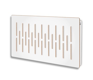 Osłona maskownica grzejnika 68x69 cm biała M11-.