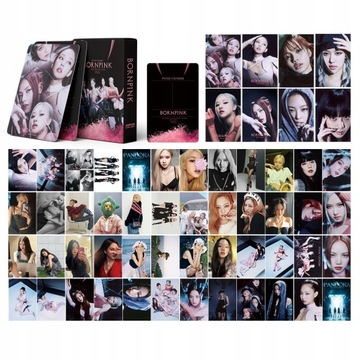 KPOP ZESTAW 54KART LOMO BLACKPINK BORN PINK