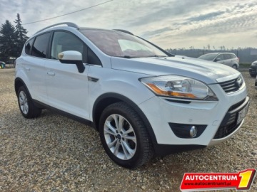 Ford Kuga I 2.0 Duratorq TDCi 163KM 2011 Ford Kuga 4X4 Kamera Cofania Dach Szklany Nawigacja Nowy Rorzad, zdjęcie 11