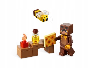 LEGO MINECRAFT 21241 ПЧЕЛИНЫЙ УЛЕЙ В ПОДАРОК