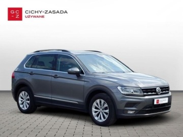 Volkswagen Tiguan II SUV 2.0 TDI 150KM 2019 Volkswagen Tiguan 2.0 TDI 150KM DSG Comfortline Grzane FoteleCzujnikiSalon, zdjęcie 6