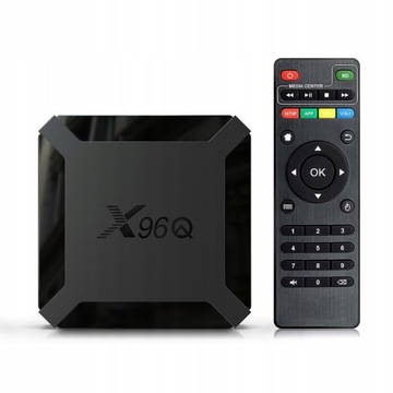 X96Q 2/16GB SMART TV BOX ANDROID 10 Wsparcie 4K