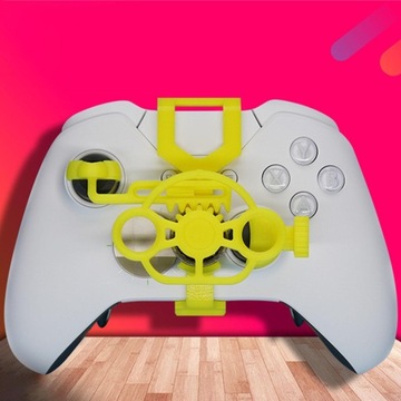 Игровой контроллер для игрового руля Желтые аксессуары, совместимые