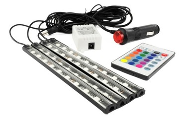 RGB СВЕТОДИОДНОЕ ОСВЕЩЕНИЕ ИНТЕРЬЕРА САЛОНА АВТОМОБИЛЯ