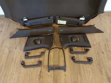 СТОЙКИ ПОТОЛКА РУЧКИ КОЗЫРЬКА КОРИЧНЕВЫЙ ЦВЕТ PORSCHE PANAMERA 970 97055519728