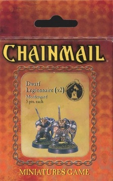 D&D Chainmail: Mordengard Dwarf Legionnaire (2)