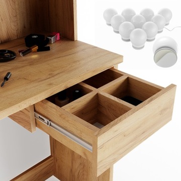 Туалетный столик GOLD DEKOS со светодиодной подсветкой VICCO