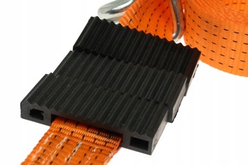 КОМПЛЕКТ — 4 ремня безопасности для эвакуатора с лодыжками — ORANGE TOW TRUCK 3-точечный ремень