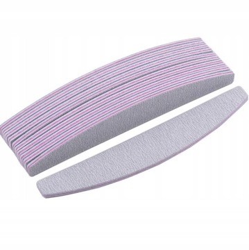 100x pilnik do paznokci hybryd żel łódka 180/240