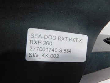 РУЛЕВАЯ КОЛОНКА SEA-DOO RXT RXT-X RXP 260 277001740