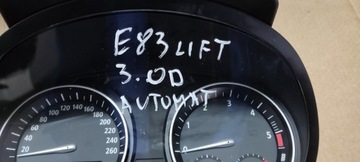 BMW X3 E83 FACELIFT 3.0D PŘÍSTROJOVÁ DESKA BUDÍK AUTOMAT EVROPA