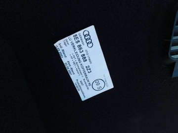 AUDI A4 B6 2003 СЕДАН БАГАЖНИК СТОРОНА СПРАВА ЗАДНЯЯ