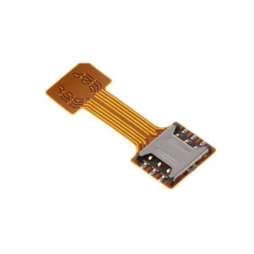 5xMini podwójny adapter Adapter karty TF