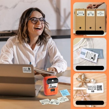 Phomemo M110 Bluetooth самоклеящийся термопринтер для этикеток шириной до 50 мм