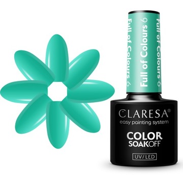 Гибридный лак для ногтей Claresa Full of Colors 6 5г