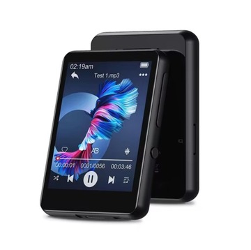 2,4-calowy odtwarzacz BT 5.0 z ekranem dotykowym muzyczny MP3 z głośnikiem