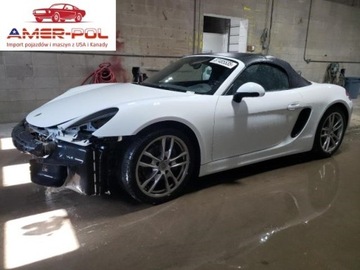 Porsche Boxster 981 Cabrio 2.7 265KM 2015 Porsche Boxster Roadster 2.7 Benzyna 265KM