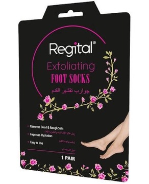 Regital maska do stóp złuszcza i wygładza 1 para